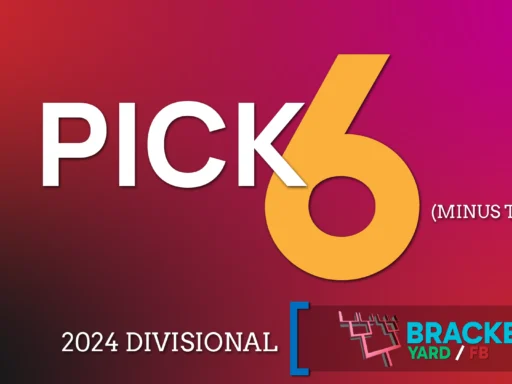 NFL Pick Six - 2024 Divisional Picks - Pick 6