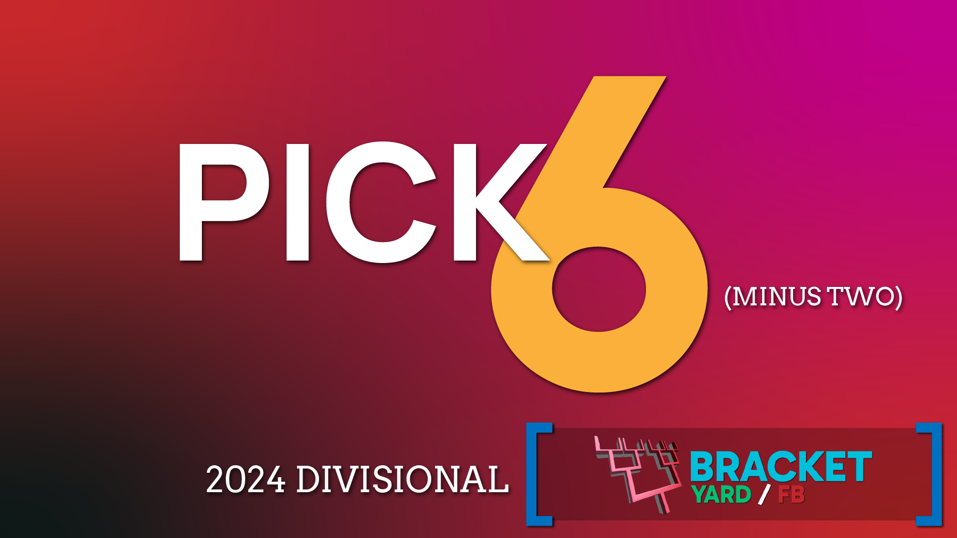 NFL Pick Six - 2024 Divisional Picks - Pick 6